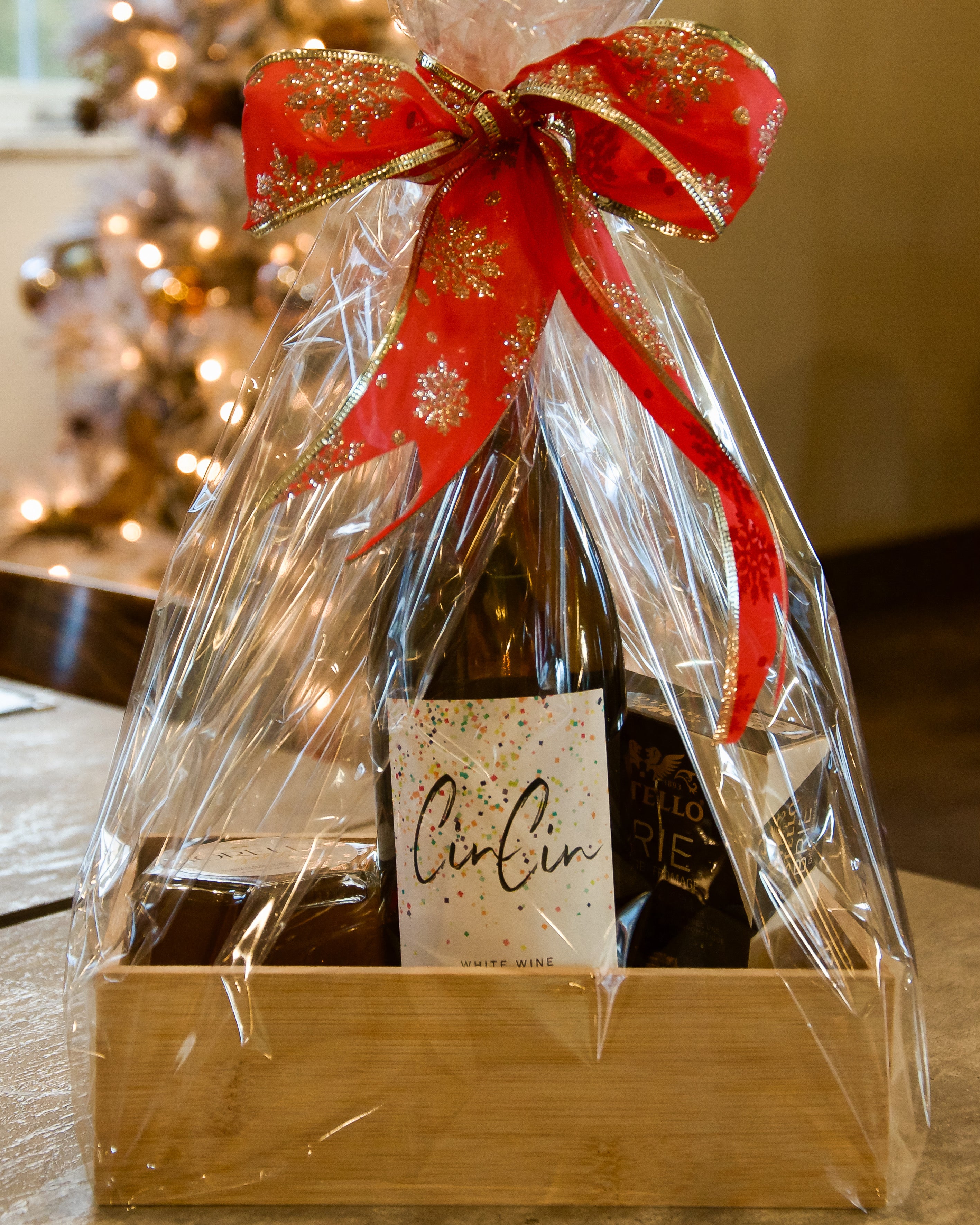 The Holidays are Sweet Wine Gift Basket