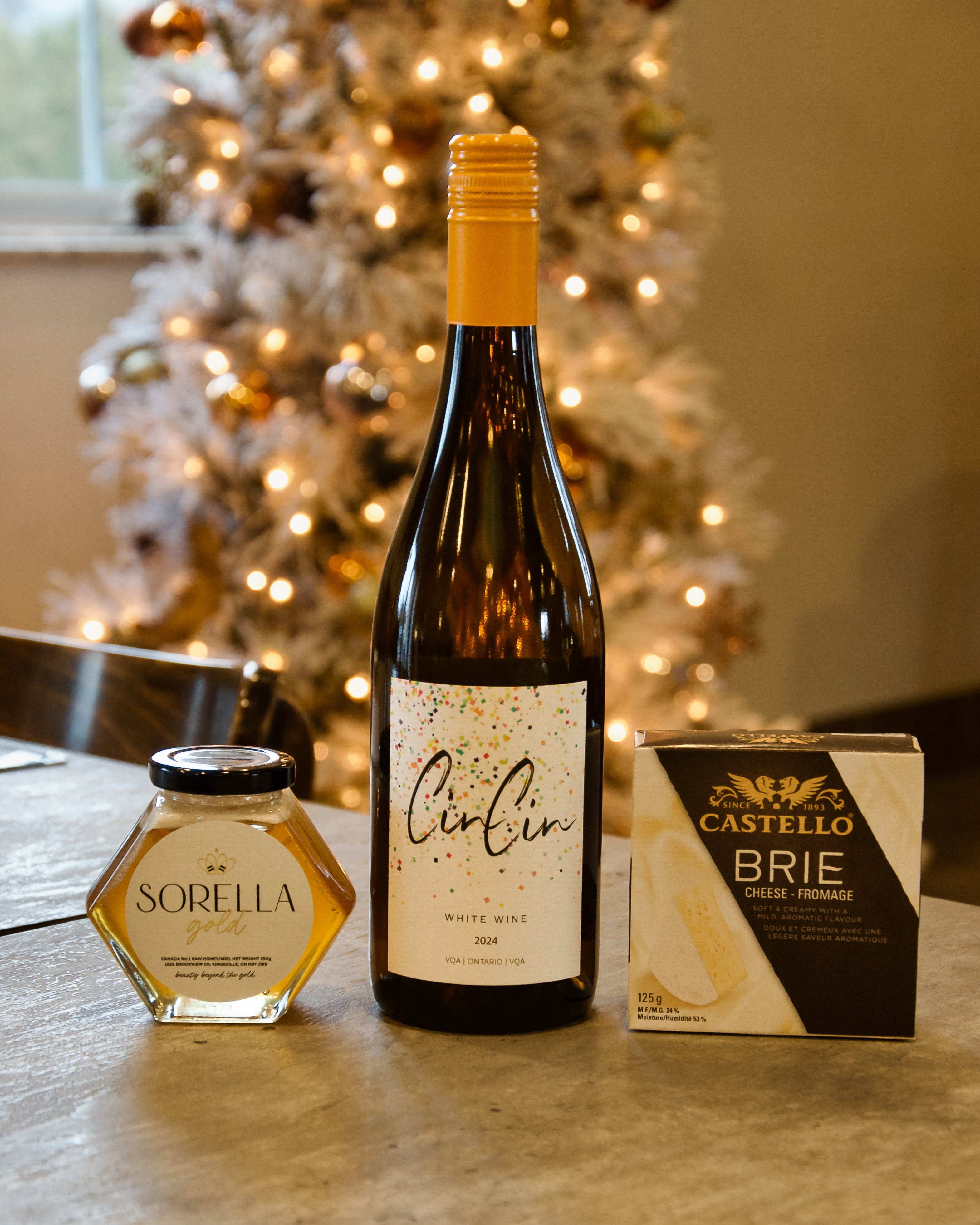 The Holidays are Sweet Wine Gift Basket